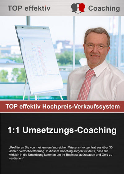 TOP effektiv 1:1 Umsetzungs-Coaching